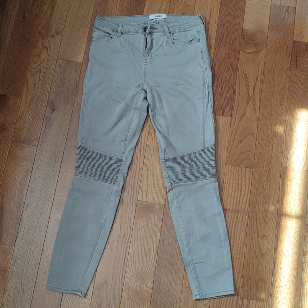 Pistola moto skinny jeans